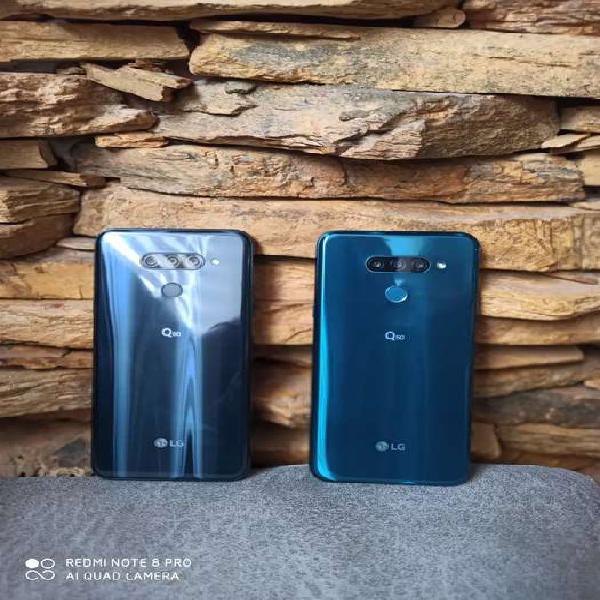 LG Q60 Negro y Azul