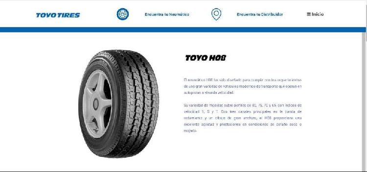 Llantas de carretera Toyo Tires