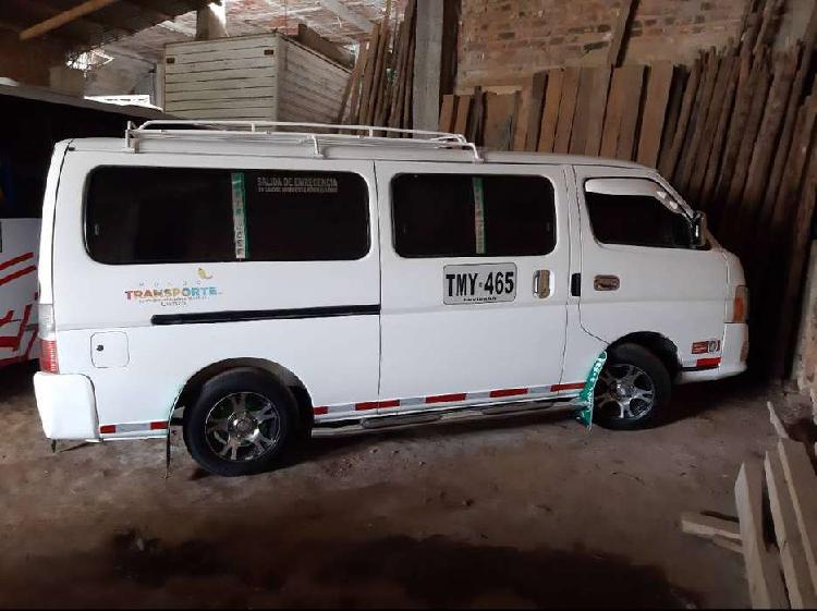 Nissan urvan 2008 consentida