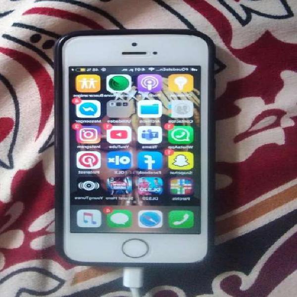 Vendo iphone 5s exelente estado con huella