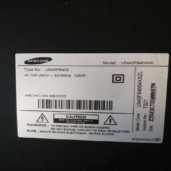 Vendo para repuesto Samsung modelo UN40F6400AK