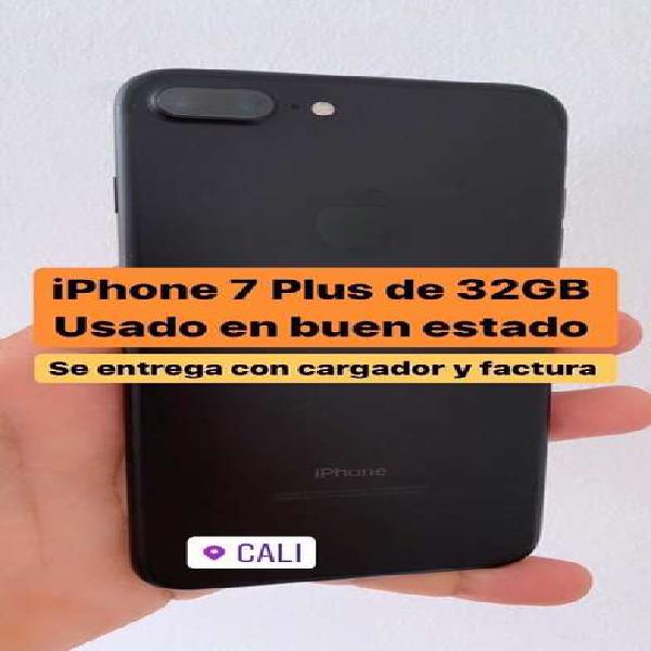 iPhone 7 Plus de 32Gb Usado Negro
