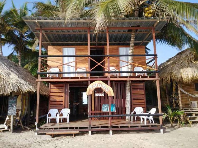 venpermuto hostal en Magdalena Santa Marta, playa Mendihuaca
