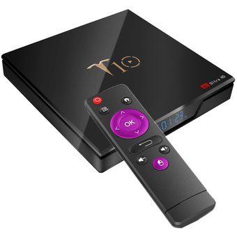 4K Ultra HD Smart Android TV Box con control remoto