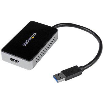 Adaptador Externo USB 3.0 a HDMI StarTech USB32HDEH-Negro