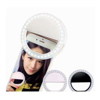 Aro De Luz Led Selfie Recargable Smartphone Tablet