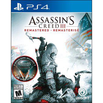 Assassins Creed III Remastered PS4 Juego Nuevo y Sellado
