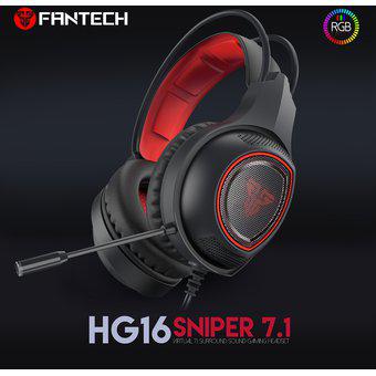 Audifono Gamer HG16 SNIPER 7.1 Fantech USB - Negro