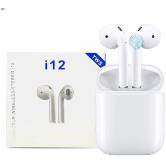 Audifonos AirPods I12 Tws Touch Táctil Bluetooth 5.0 Stereo