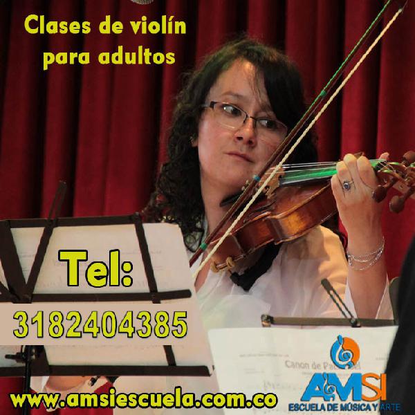 CURSOS DE GUITARRA, VIOLÍN Y CANTO-Excelentes profesores en