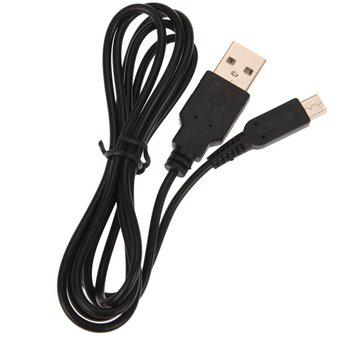 Cable Cargador Usb Nintendo New 3Ds 2Ds 3Ds DSi - Negro