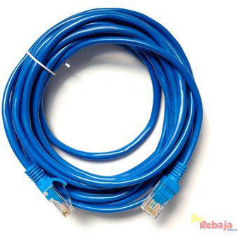 Cable De Red UTP Categoría 5e 20 Metros Azul