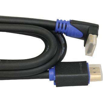 Cable HDMI en Codo 1.5 Mts - Negro
