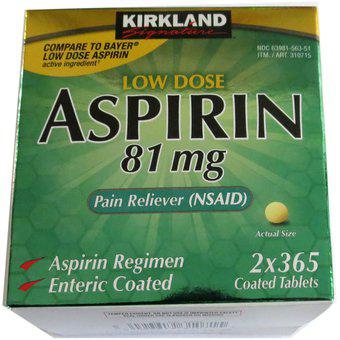 Cardio-Aspirin Americana 81mg 730 Tabletas