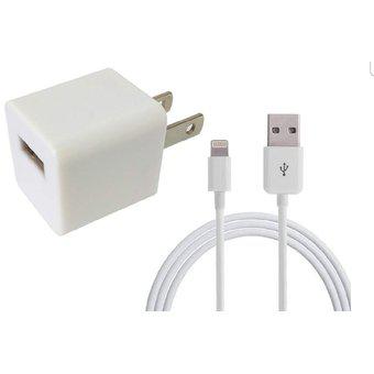 Cargador iPhone + cable lightning 1 Metros USB Apple
