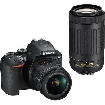 Cámara Fotográfica Nikon D3500 Kit 18-55 + Lente 70-300 +