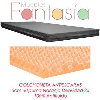 Colchoneta Antiescaras 5 cm /Muebles Fantasía - GRIS