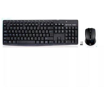 Combo Star Tec Mouse + Teclado St-cb-72 Inalambrico