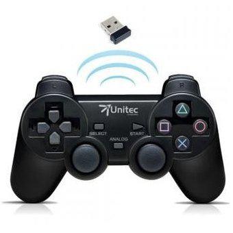 Control De Juegos Inalámbrico Marca Unitec Para PS3 Y PC