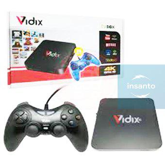 Convertidor A Smart Tv Box Vidix 4k + Control para Juegos
