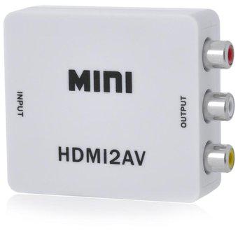 Convertidor Video Audio HDMI AV - Blanco