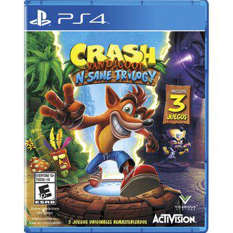 Crash Bandicoot N Sane Trilogy 3 Juegos Ps4 Fisico