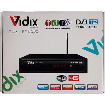 Decodificador Tdt Vidix Vdx-dvb 202 Wifi-youtube