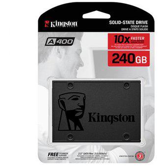 Disco Duro Solido SSD Kingston 240GB A400 Negro