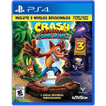 Juego Ps4 Crash Bandicoot: N. Sane Trilogy