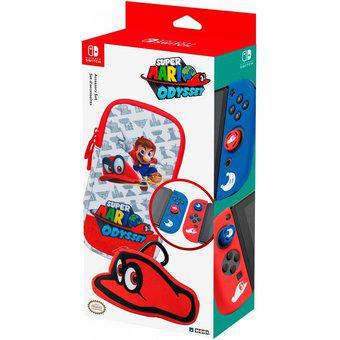 Kit Estuche Protector Para Nintendo Switch Mario Odyssey