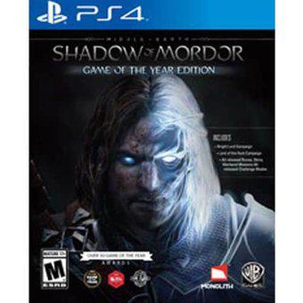MIDDLE EARTH SHADOW OF MORDOR GAME OF THE YEAR EDITION PS4