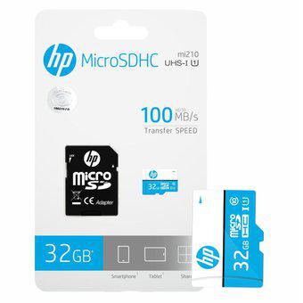 Memoria Micro SD 32GB HP MicroSDHC 100MB