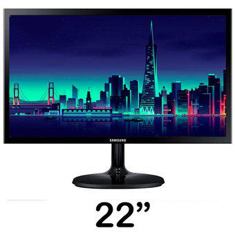 Monitor Samsung 22" Full HD LS22F350FHLXZL 1 Año De