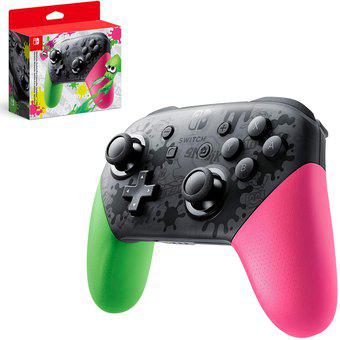 Nintendo Switch Pro Controller Bluetooth Joystick Splatoon 2