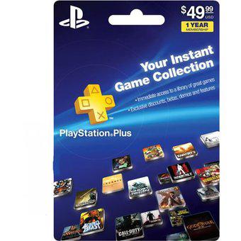 Playstation Accesorio-Tarjeta PSN Plus Playstation Network