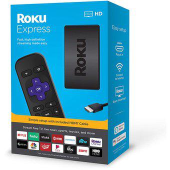 Reacondicionado Roku Express HD Streaming Media Player 2019