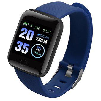 Reloj Inteligente Plus116 Smartwatch Azul Deportivo Bluetoo