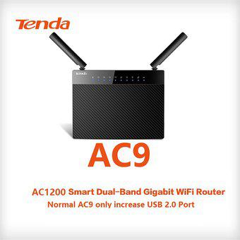 Router Repetidor Tenda AC9 Ac1200 Smart Doble Banda Gigabit