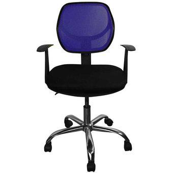 Silla Ergonomica De Oficina Ejecutiva En Malla Azul JYX123