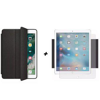 Smart Case Para iPad 10.2 2019 7ma Generacion Negro + vidrio