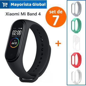 SmartBand Mi Band 4 Original Xiaomi Band 4+4 Correas+2