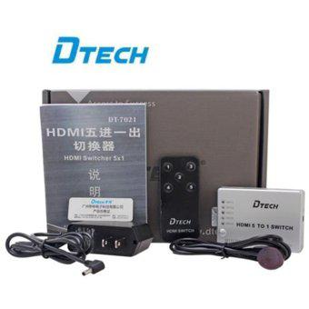 Switch Selector 5x1 Full HD 1080p Dtech Premium