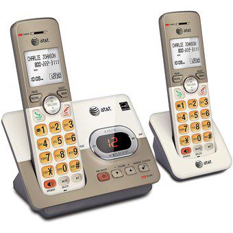 Teléfono inalámbrico AT&T Modelo EL52245 con dos