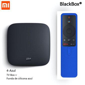 Xiaomi Mi smart Network TV Box - Negro & Funda de silicona