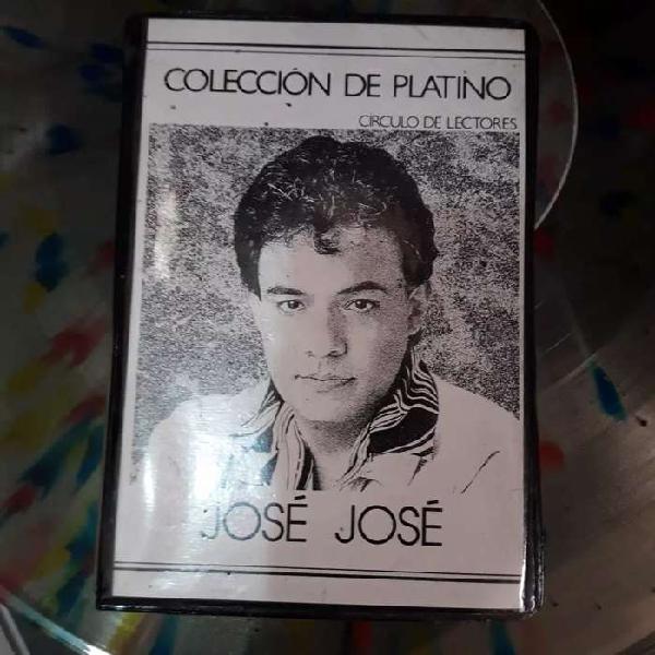 CASSETTE DOBLE JOSE JOSE BALADA POP 70S CIRCULO DE LECTORES