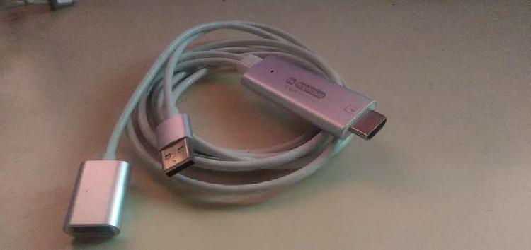 Cable Convertidor Celular Apple/android A Hdmi Brightside