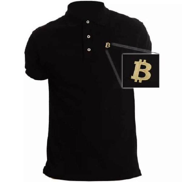 Camiseta polo de Bitcoin