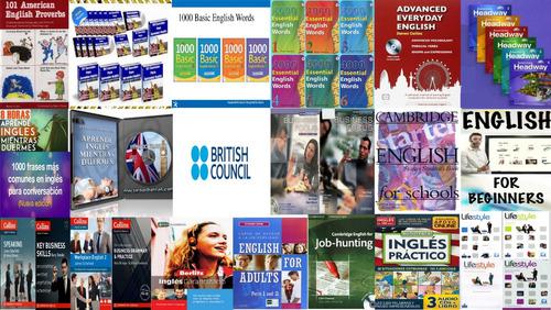 Colección Cursos De Inglés+ Libros Para Aprender Inglés