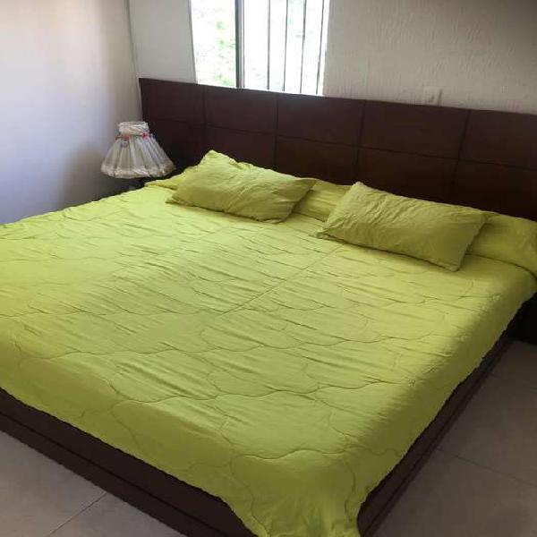 Confortable cama king size 2x2