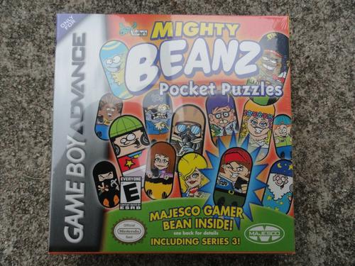 Mighty Beanz Pocket Puzzles (nintendo Game Boy Advance, 200